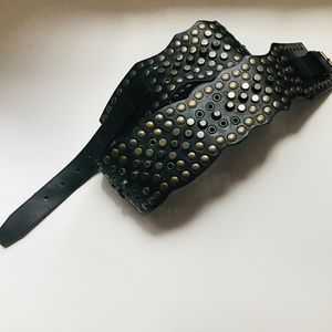 Rare Dolce & Gabbana Studded Vintage Runway Belt